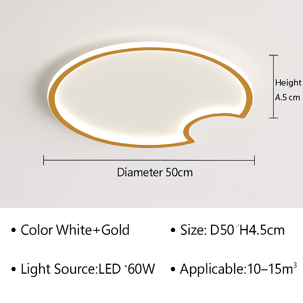 lustre moderne à leds pour intérieur décoratif