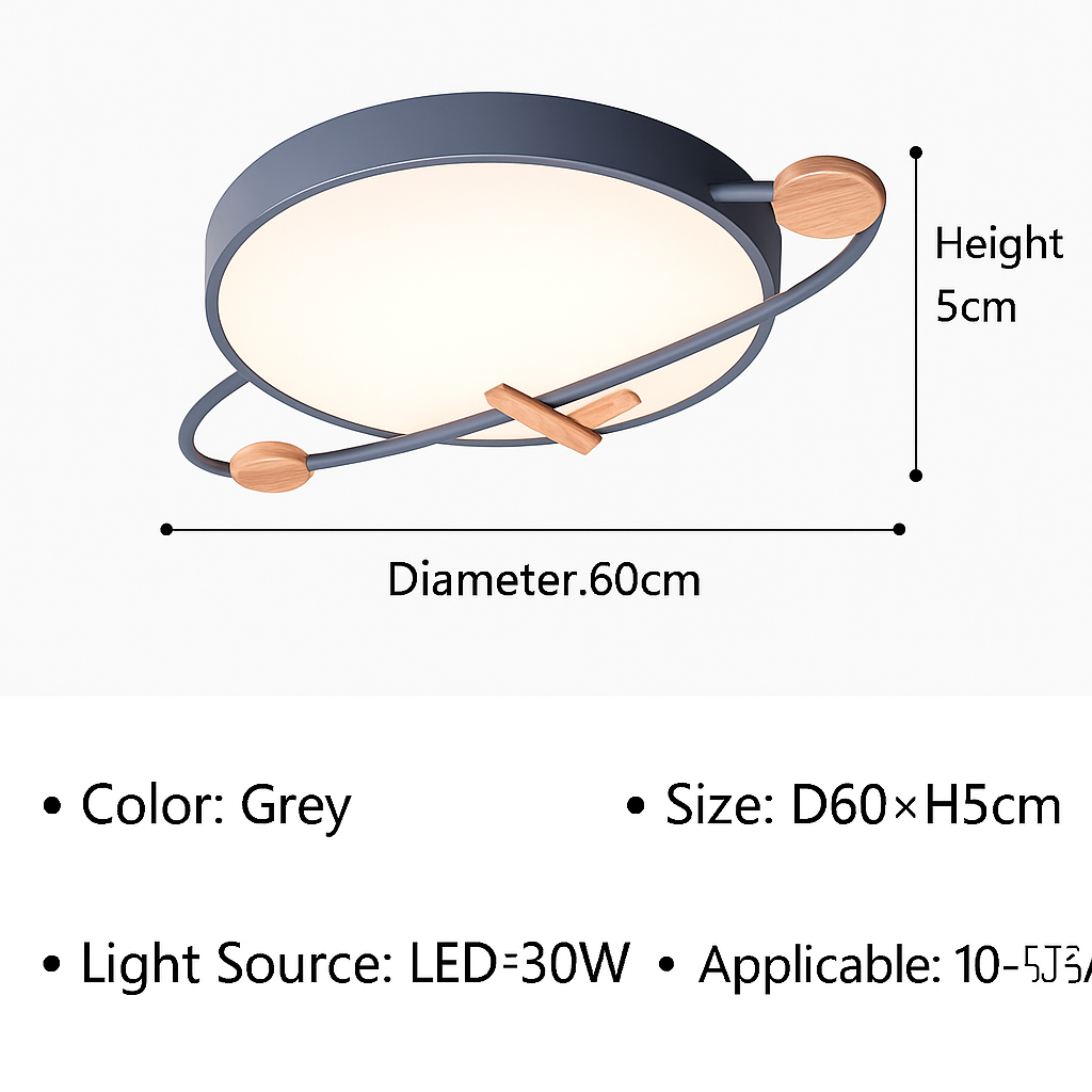 lustre moderne à leds pour intérieur décoratif