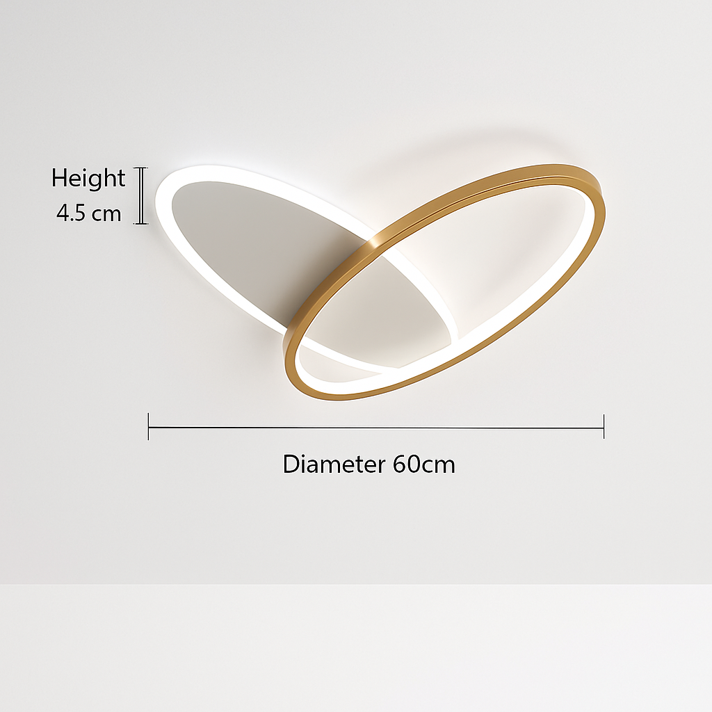 lustre moderne à leds pour intérieur décoratif