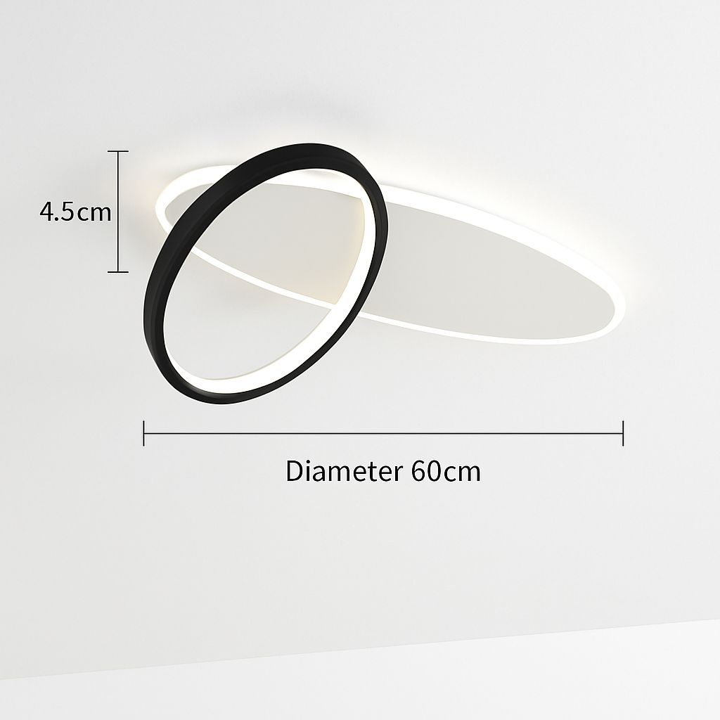 lustre moderne à leds pour intérieur décoratif