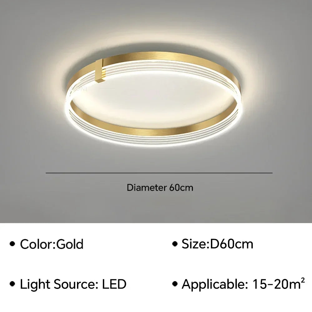 lustre moderne à leds pour intérieur décoration maison
