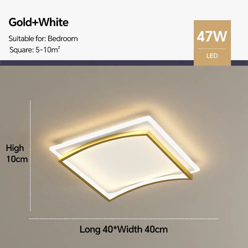 lustre moderne à leds pour intérieur de maison