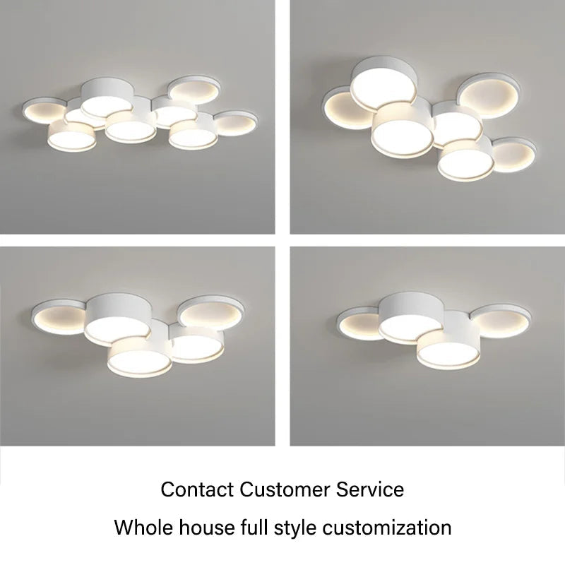 lustre moderne à leds pour un éclairage intérieur élégant