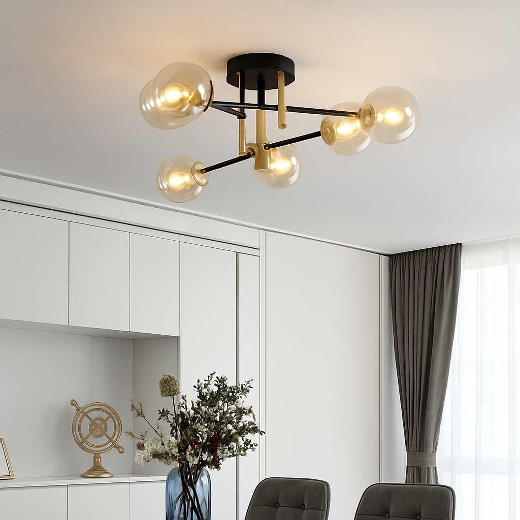 lustre moderne à leds simple suspension 	 design éclairage