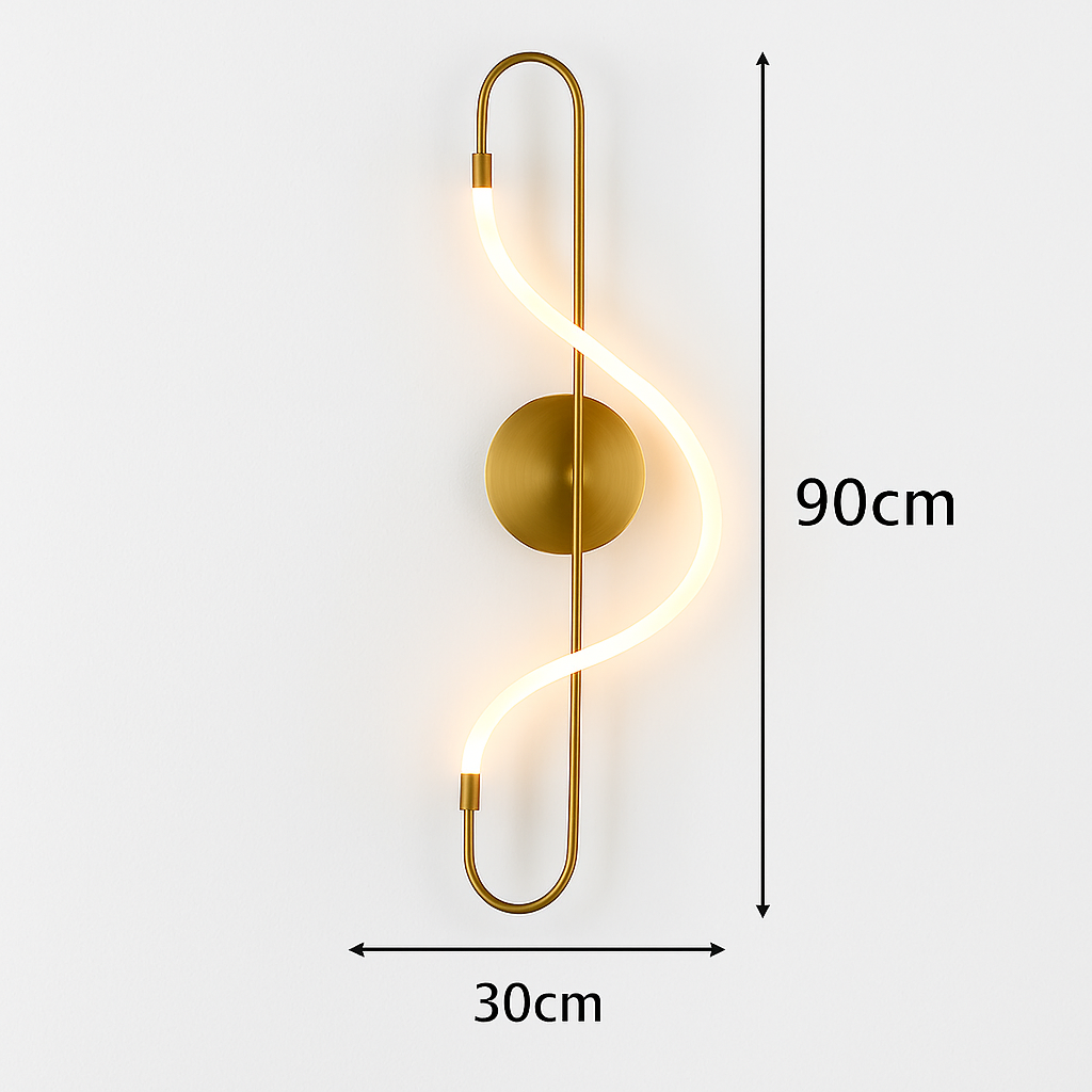 lustre moderne long tuyau led pour décoration maison suspendu