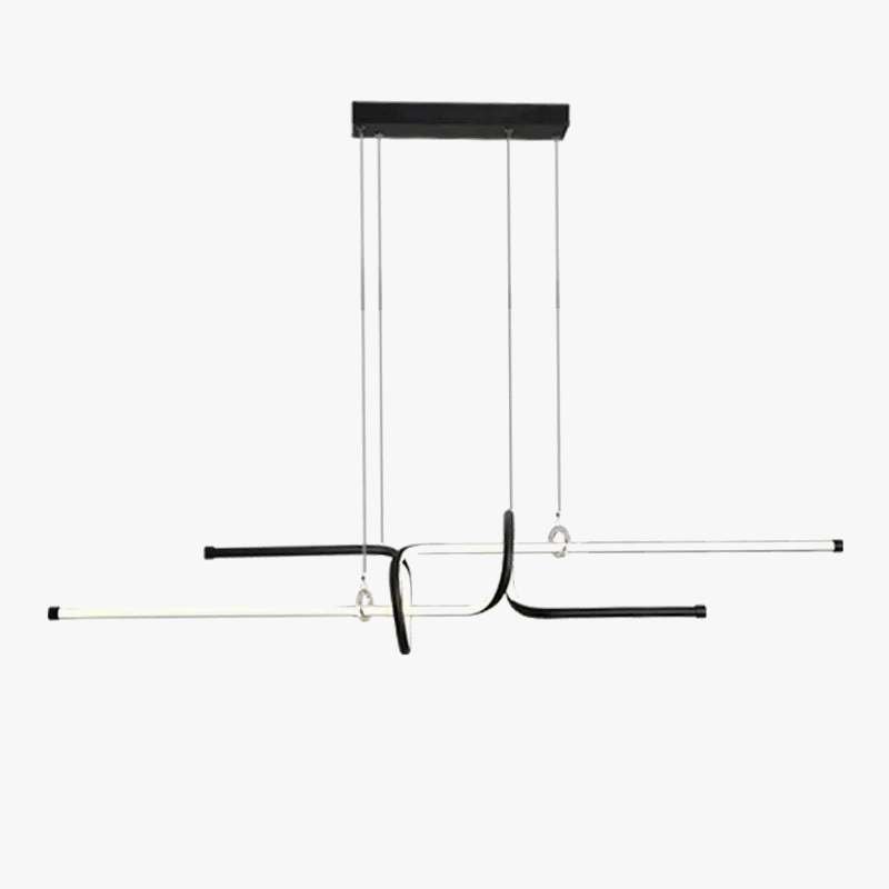 lustre moderne luxe suspendu éclairage design élégant