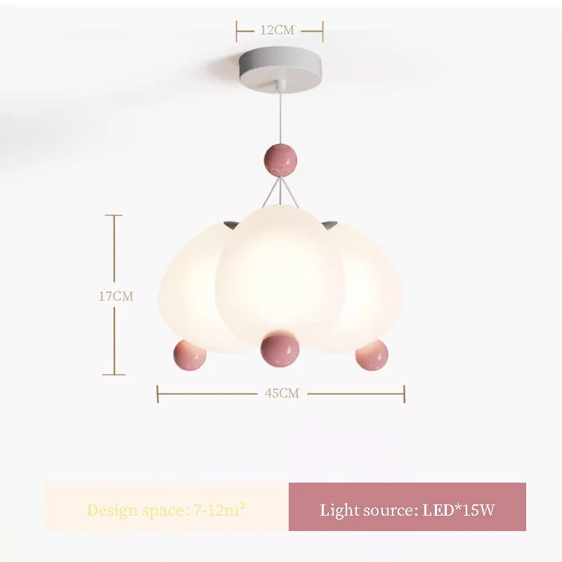 lustre moderne mignon pour chambre de petite fille décor enfant