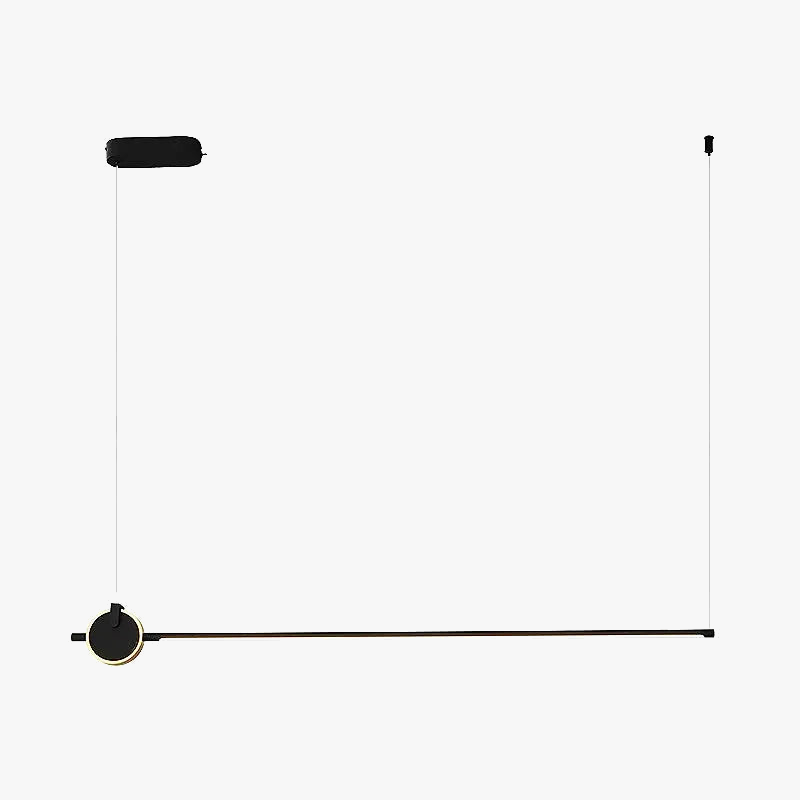 lustre moderne minimaliste en acrylique pour bureau et espace de travail