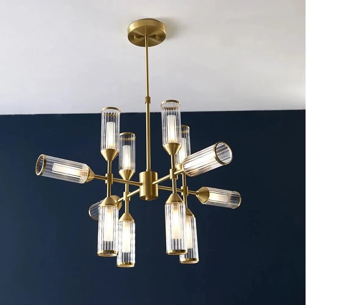 lustre moderne multi-bras pour une ambiance luxueuse