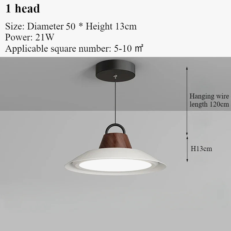 lustre moderne nordique créatif pour décoration intérieure avec lumières led