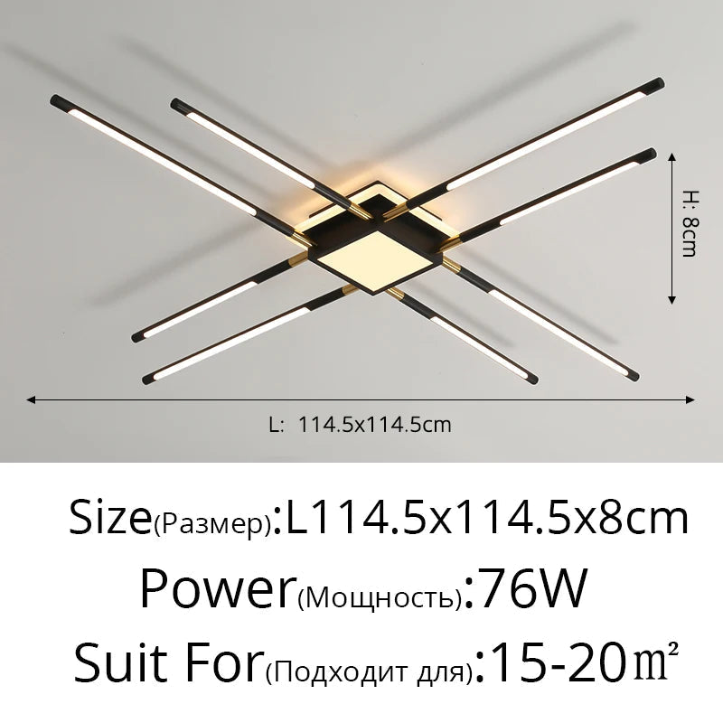 lustre moderne nordique en led pour intérieur décoratif