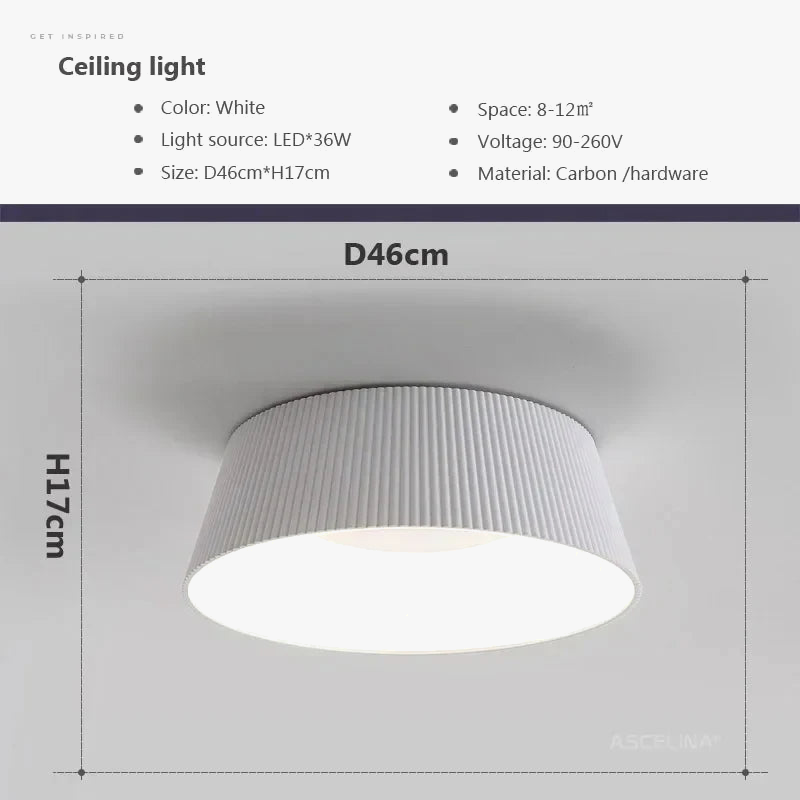 lustre moderne nordique à led pour intérieur