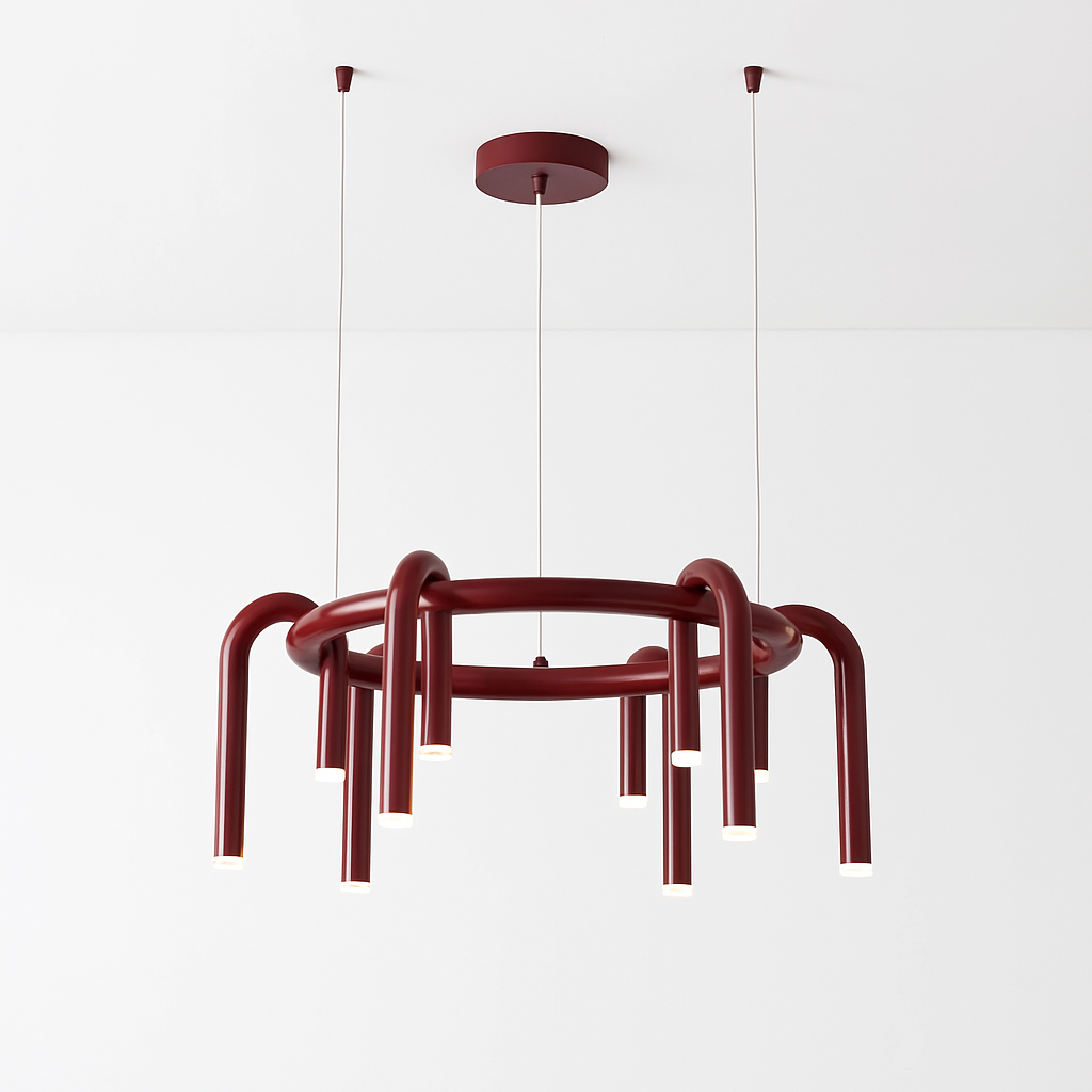 Lustre moderne nordique salon restaurant