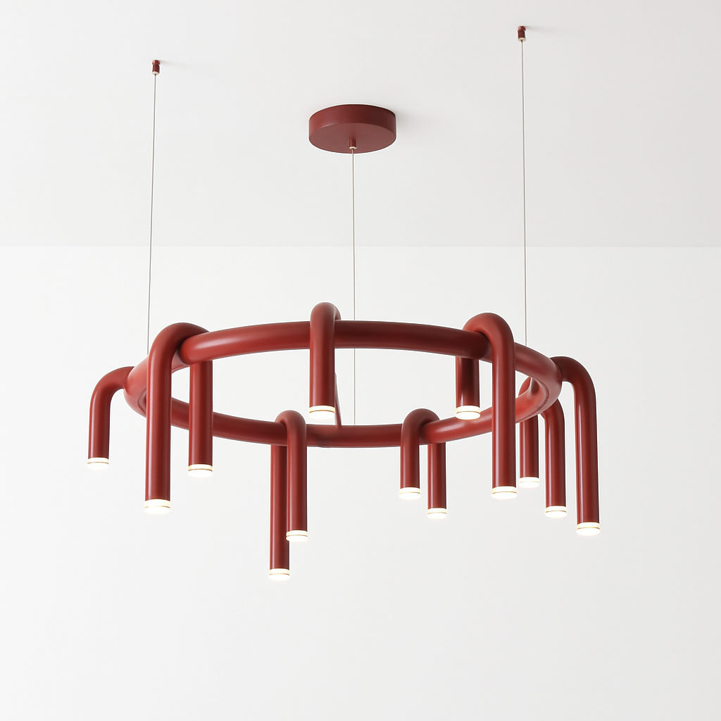 Lustre moderne nordique salon restaurant