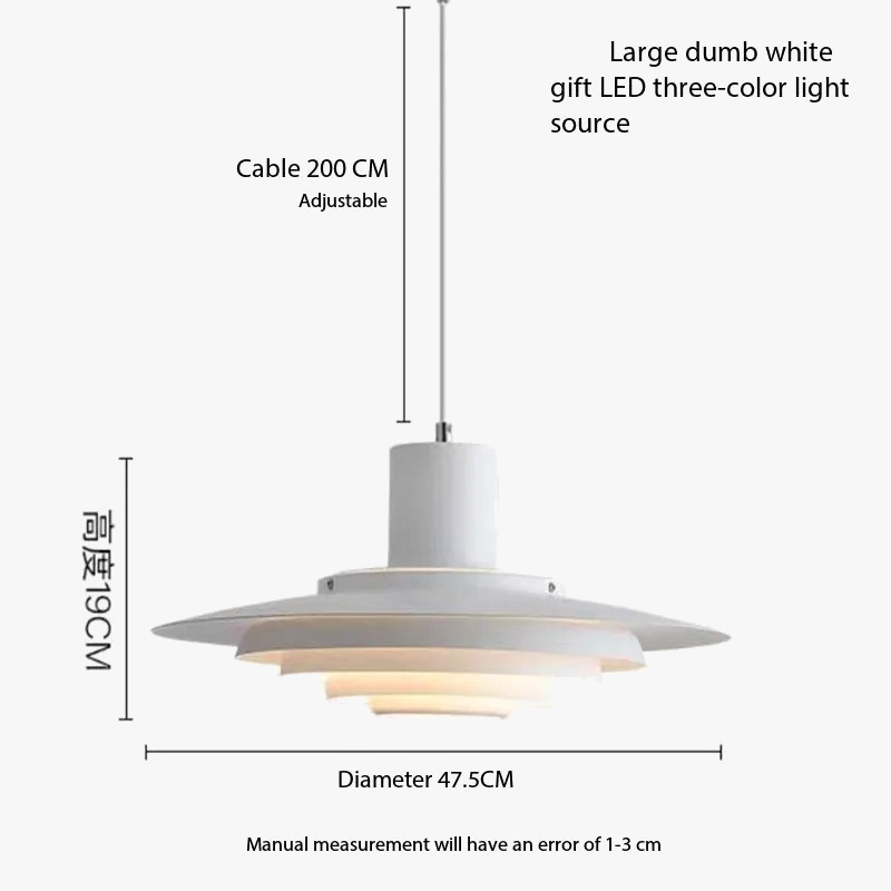 lustre moderne nordique simple design soucoupe volante