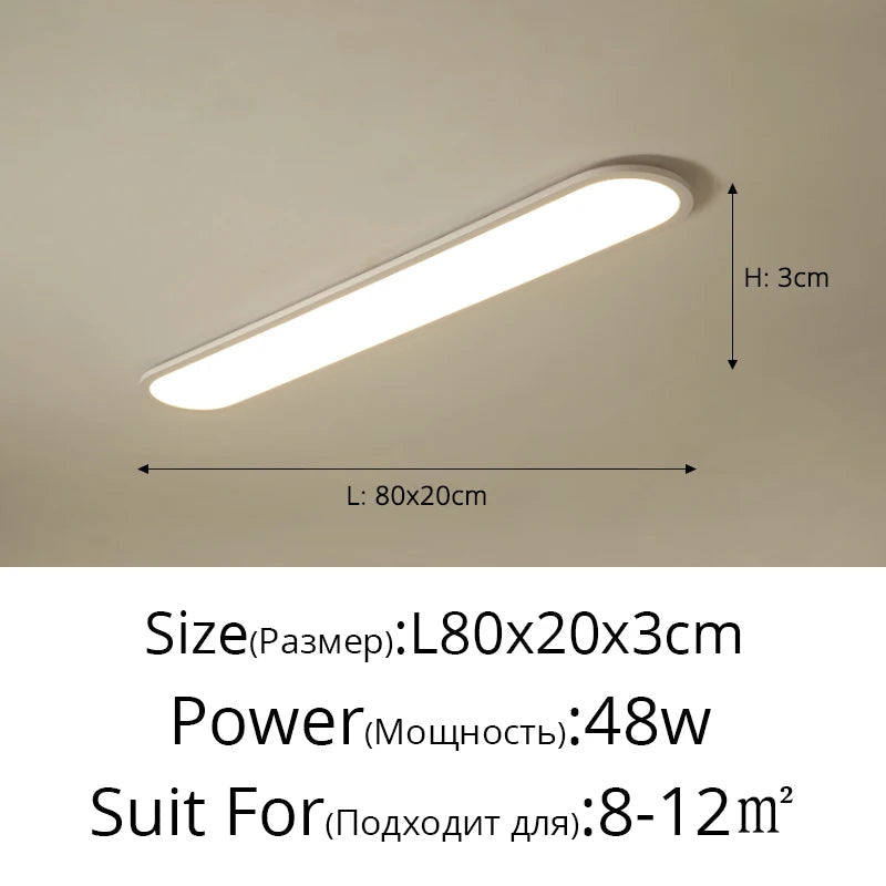 lustre moderne nordique simple led rectangulaire pour bar