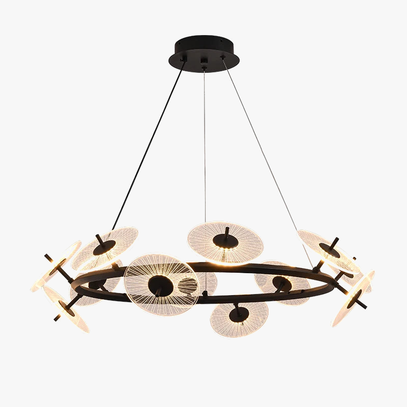 lustre moderne pour éclairage intérieur design élégant