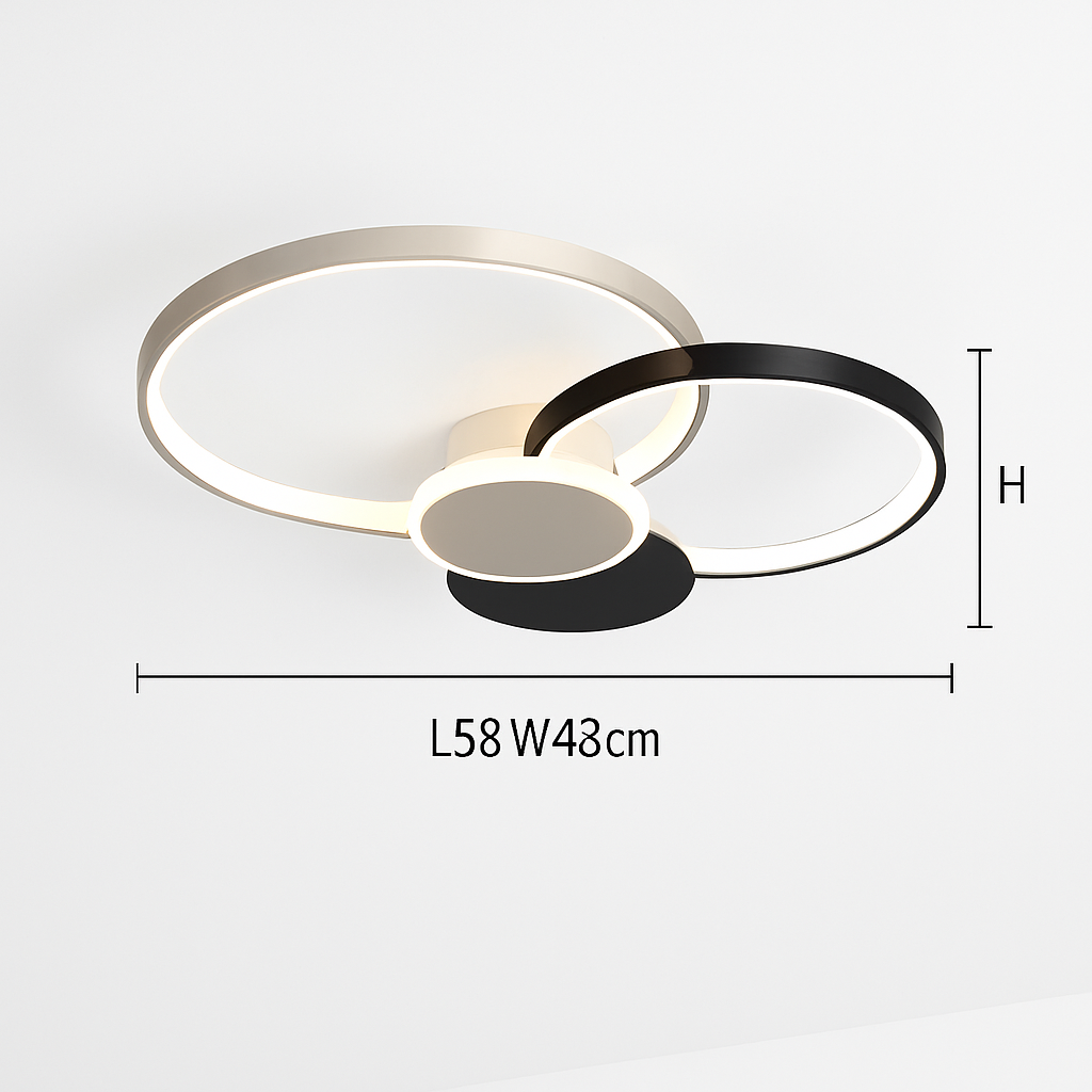 lustre moderne pour éclairage intérieur design élégant et luxueux