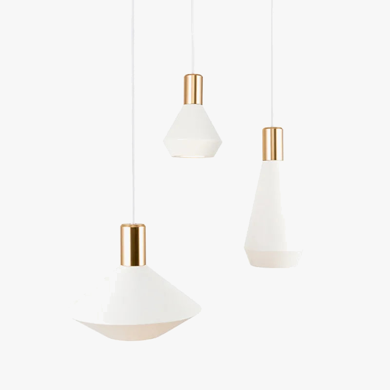lustre moderne pour salon avec lampe à main