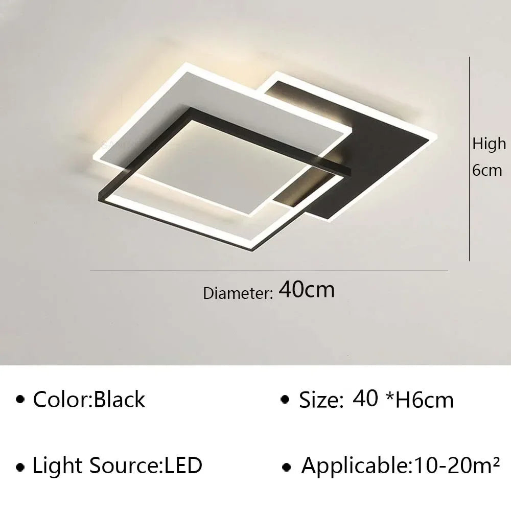 lustre moderne simple pour décoration intérieure lumineuse