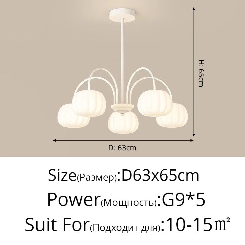lustre moderne style pastoral pour une atmosphère chaleureuse créative