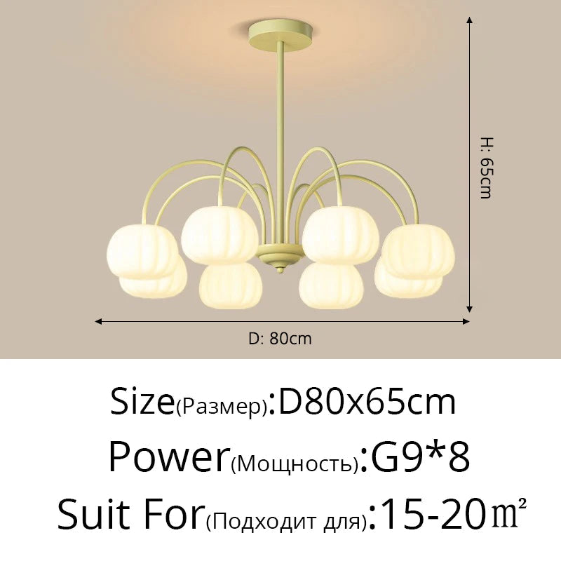 lustre moderne style pastoral pour une atmosphère chaleureuse créative