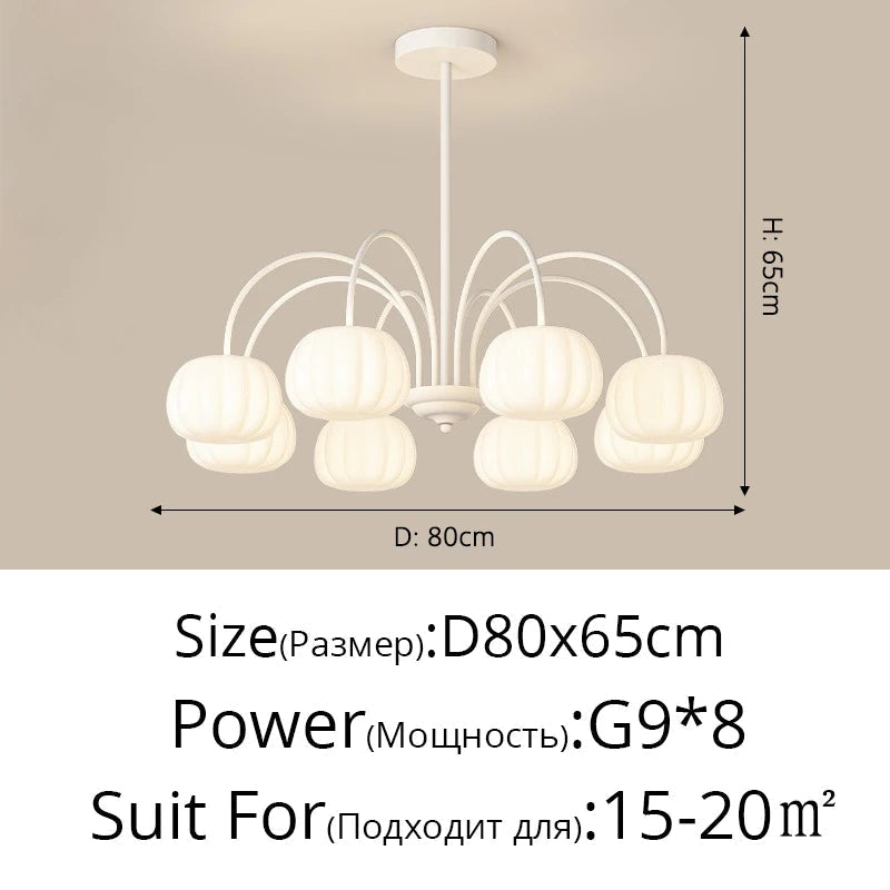 lustre moderne style pastoral pour une atmosphère chaleureuse créative
