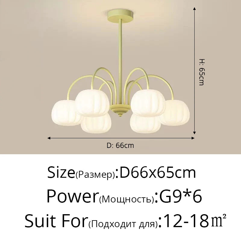 lustre moderne style pastoral pour une atmosphère chaleureuse créative