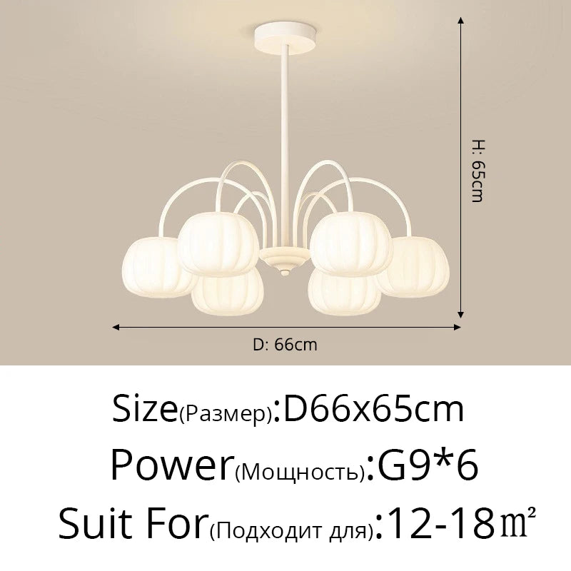 lustre moderne style pastoral pour une atmosphère chaleureuse créative
