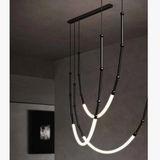 lustre moderne suspendu design minimaliste pour bar ou restaurant