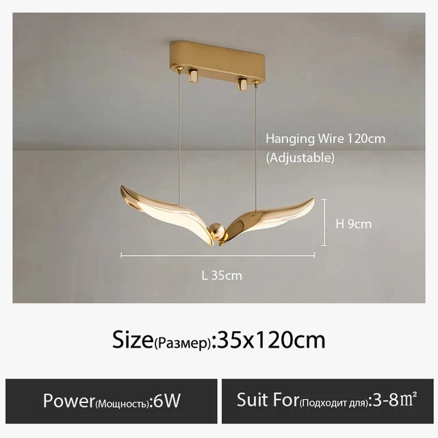 lustre moderne suspendu pour atmosphère créative et minimaliste