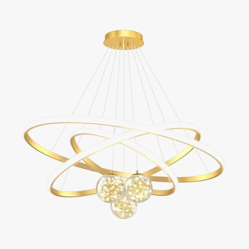 lustre moderne suspendu pour éclairage intérieur design élégant