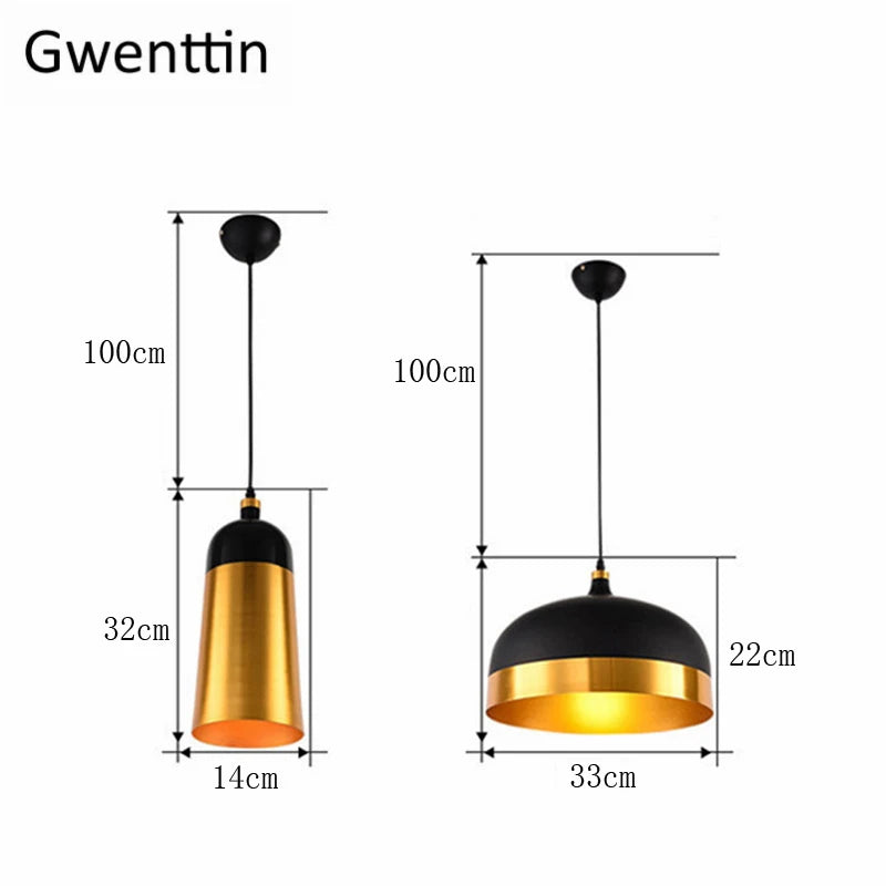 lustre moderne suspendu pour décoration intérieure nordique