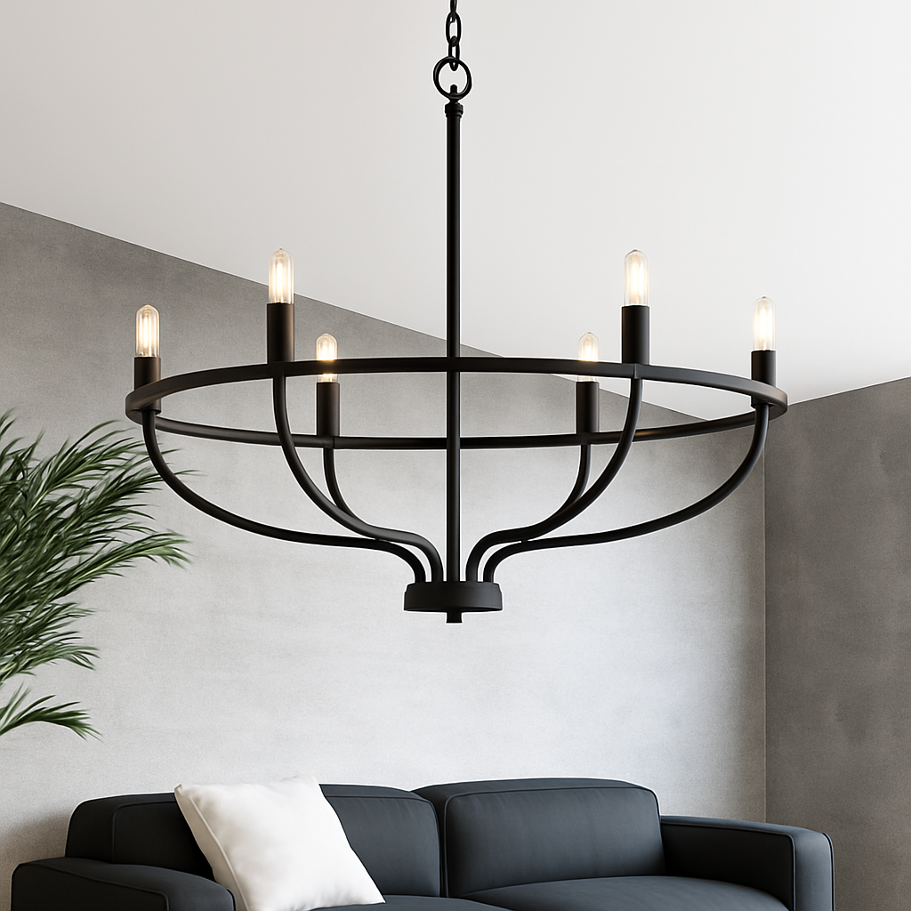 lustre moderne suspension décoration intérieure design élégant lumière