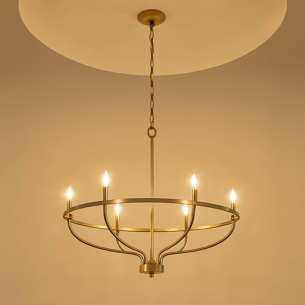 lustre moderne suspension décoration intérieure design élégant lumière