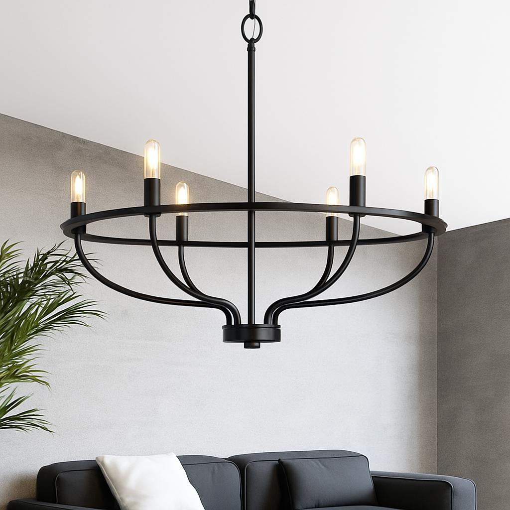 lustre moderne suspension décoration intérieure design élégant lumière