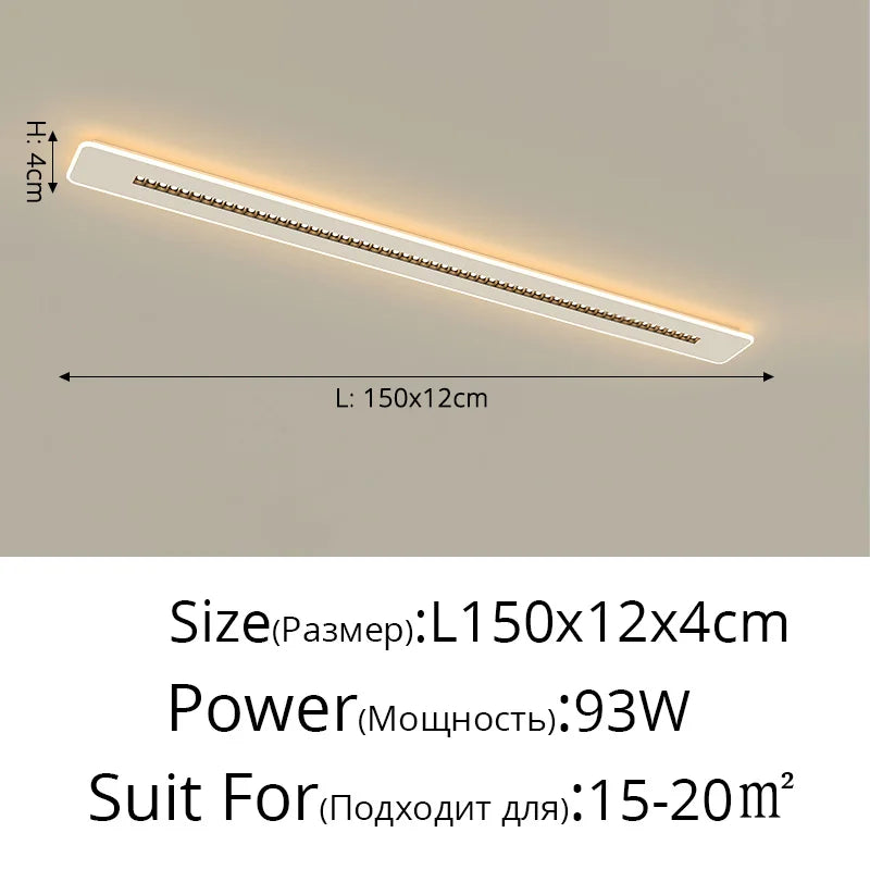 lustre avec spot pour décoration intérieure protectrice des yeux