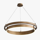 lustre nordique bronze brossé suspension simple led