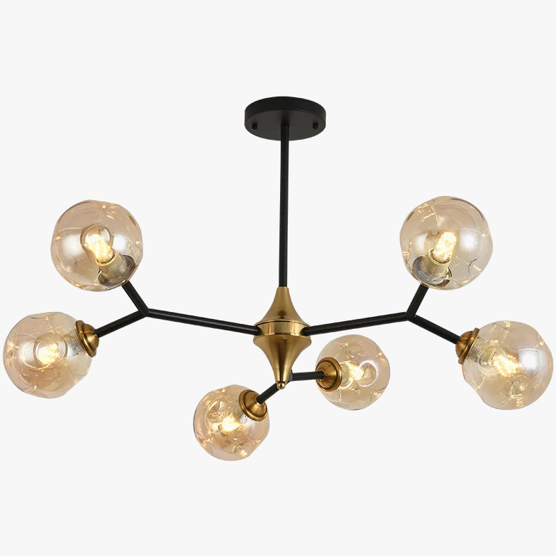 lustre nordique de luxe design simple pour décoration intérieure