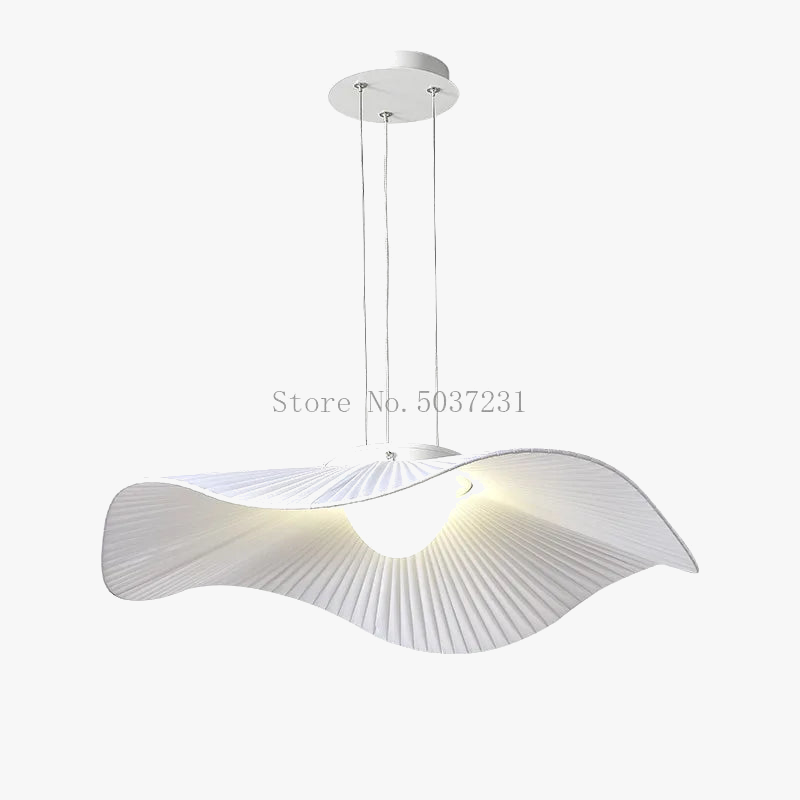 lustre nordique design lotus éclairage led moderne pour intérieur