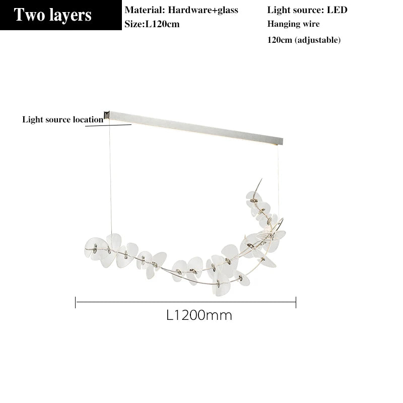 lustre nordique design moderne pour décoration intérieure élégante