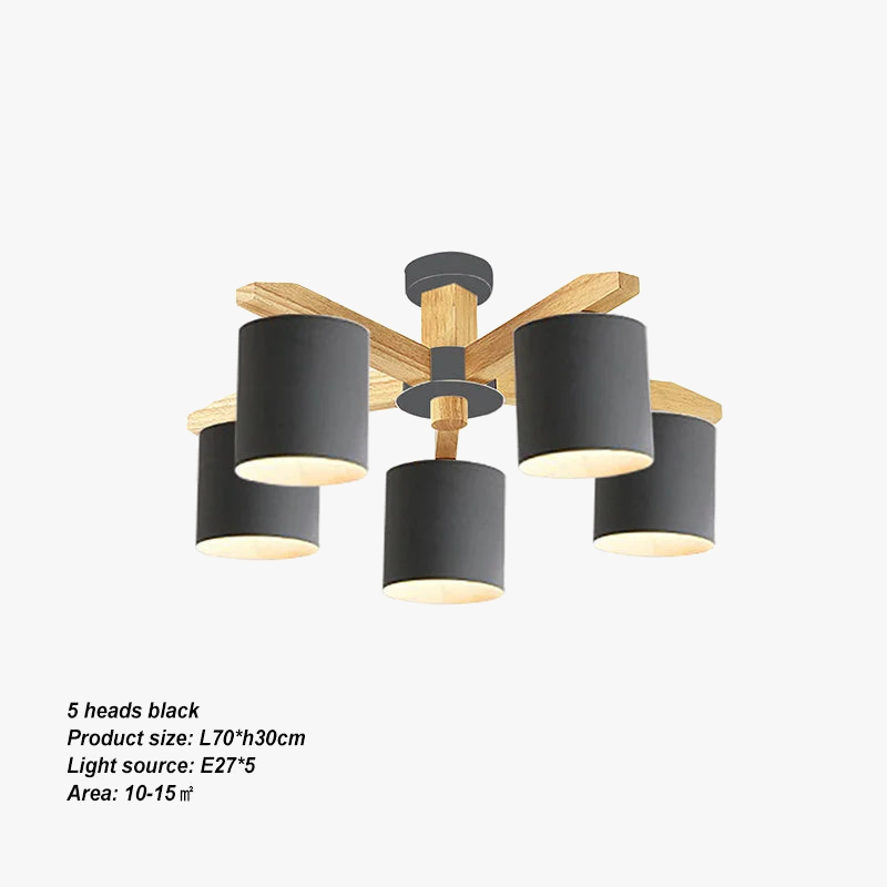 lustre nordique design pour intérieur moderne élégant et fonctionnel