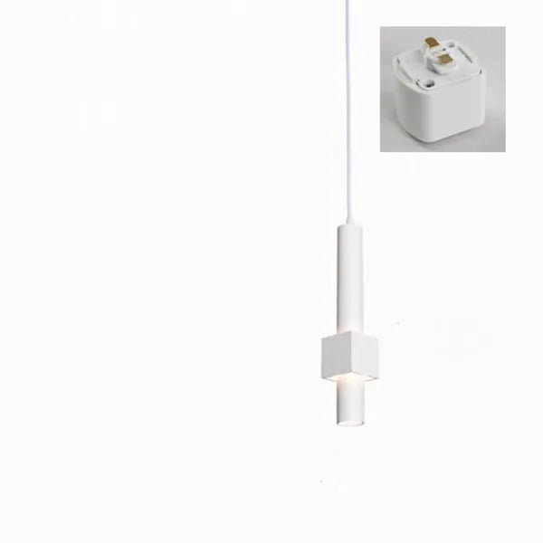 lustre nordique dimmable tube led suspendu éclairage intérieur piste