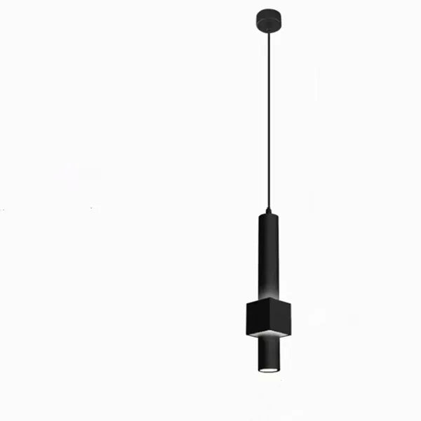 lustre nordique dimmable tube led suspendu éclairage intérieur piste