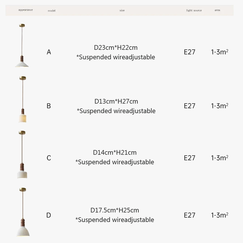 lustre nordique en bois massif pour décoration intérieure