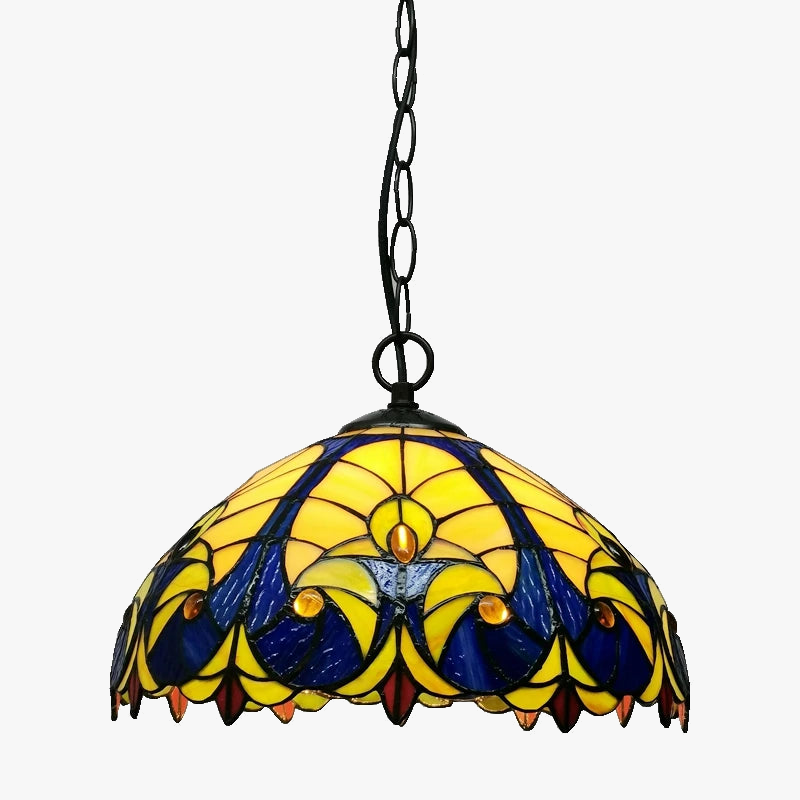 lustre nordique en verre rétro pour éclairage de café