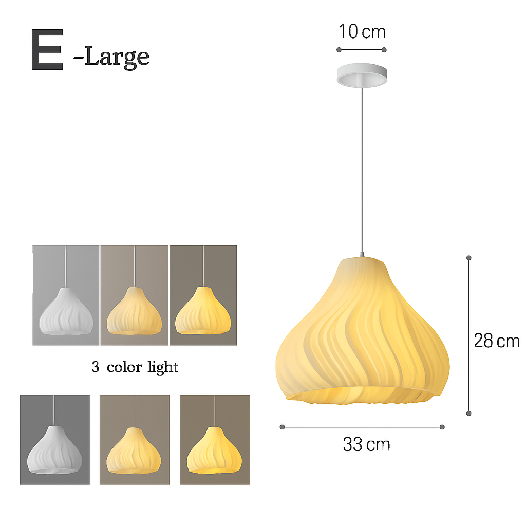 lustre nordique à fleurs imprimées 3d pour restaurant et bar
