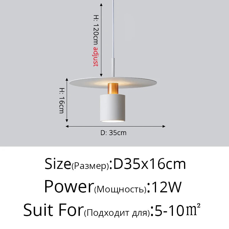 lustre nordique led créatif pour restaurant et centre commercial