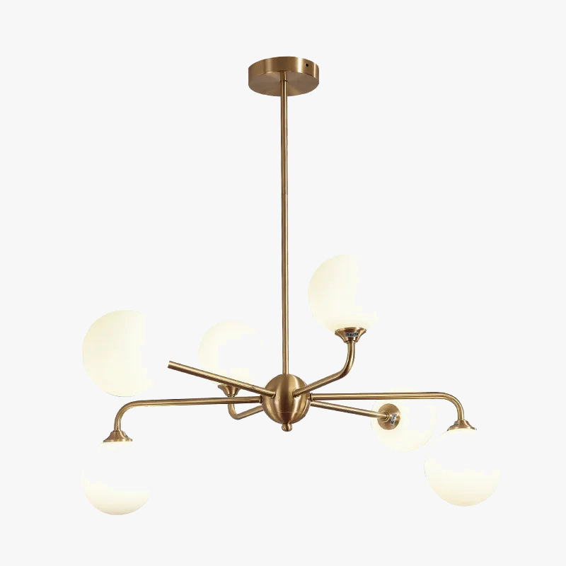 lustre nordique à led pour un éclairage moderne