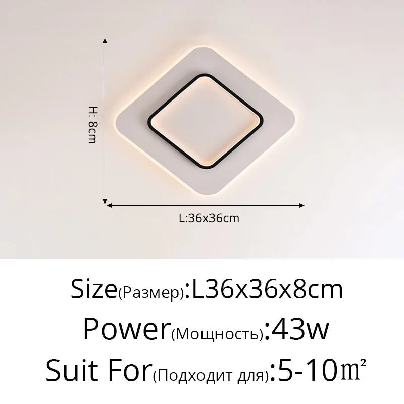 lustre nordique led simple moderne créatif balcon